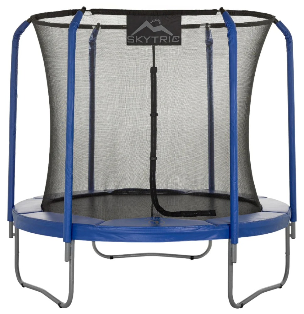 machrus skytric 8 feet round trampoline front view