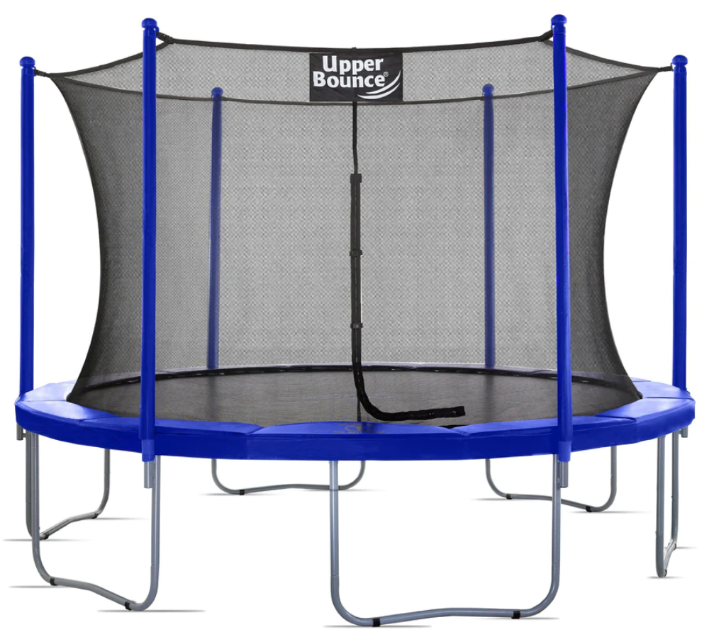 machrus upper bounce 12 feet round trampoline front view