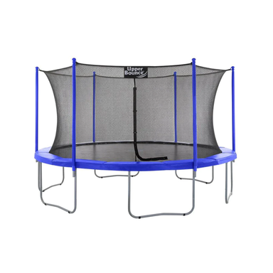 machrus upper bounce 15 feet round trampoline front view