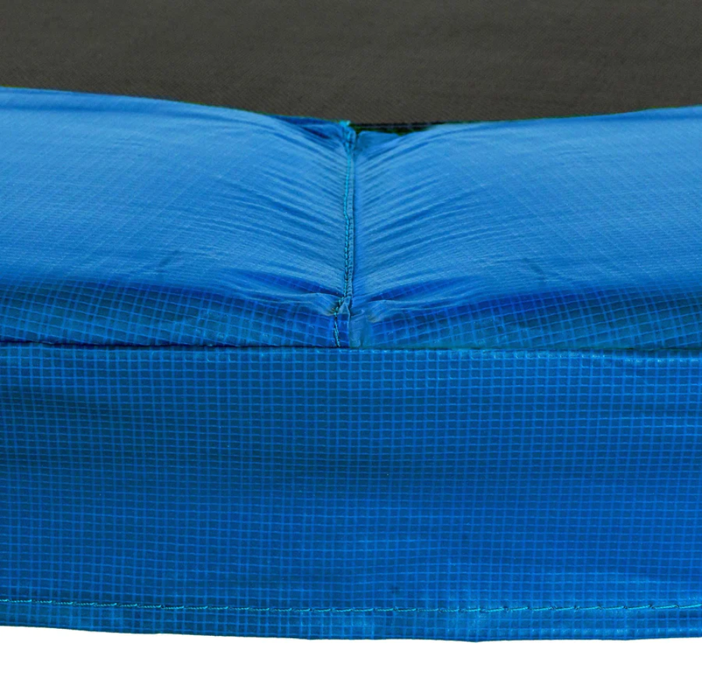 machrus upper bounce round trampoline safety pad close up