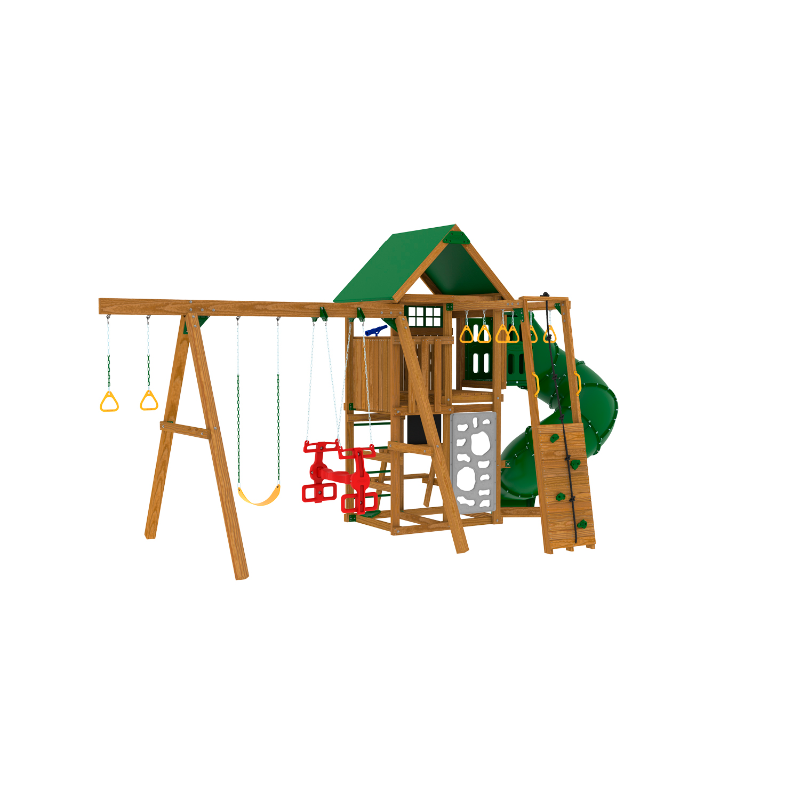 playstar highland gold playset back view