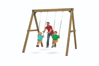 playstar horizon bronze playset side view with kids