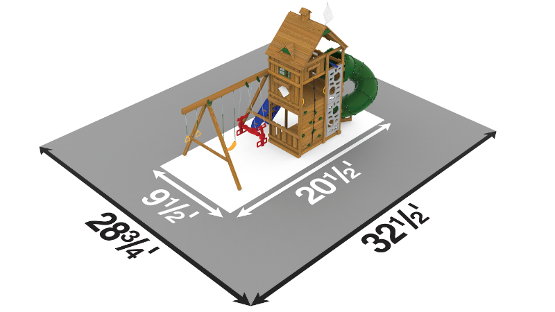 playstar legacy gold playset top view dimensions