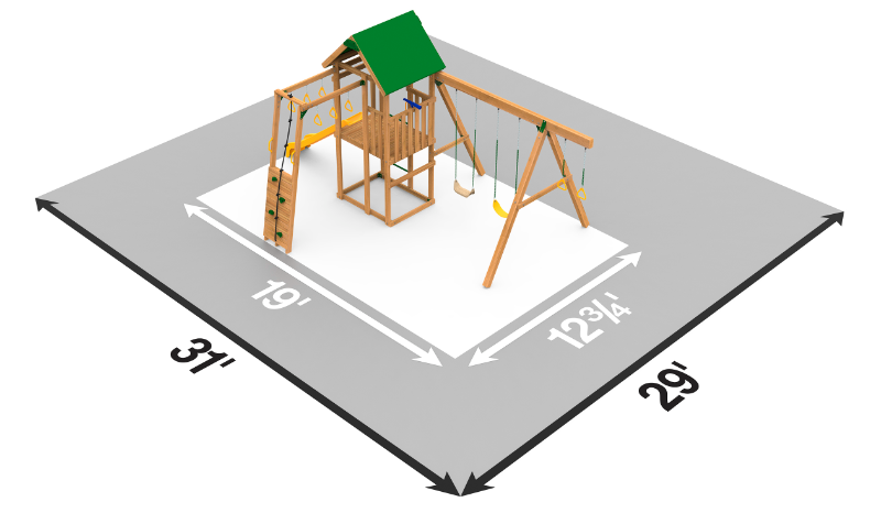 playstar plateau bronze playset top view dimensions