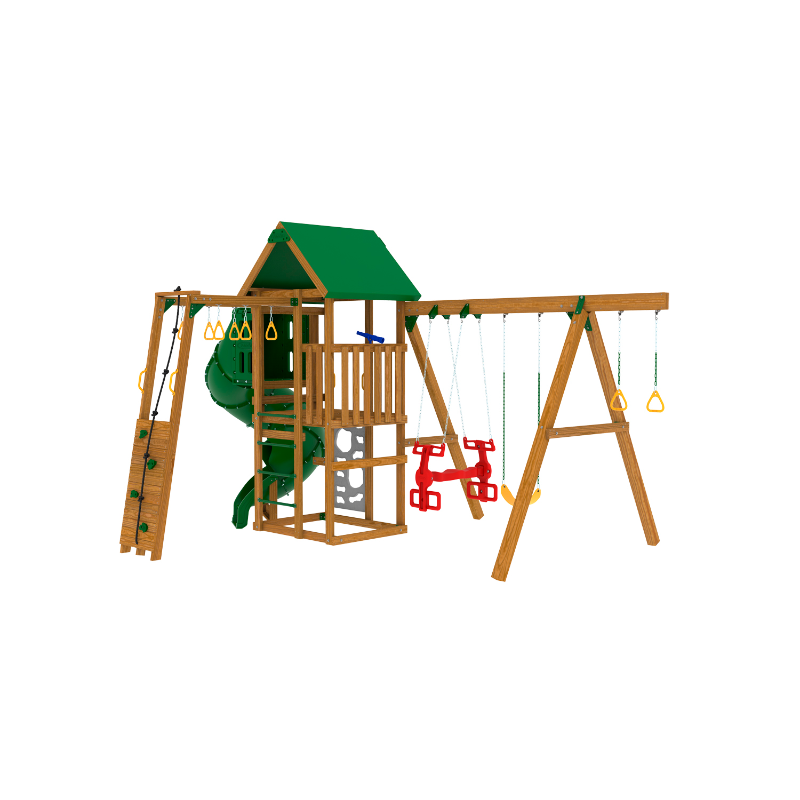 playstar plateau gold playset side view